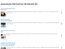 Tablet Screenshot of karateamk.com
